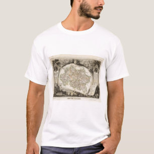 森林および市区境界線 Tシャツ