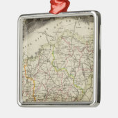 森林および景色 メタルオーナメント (左)