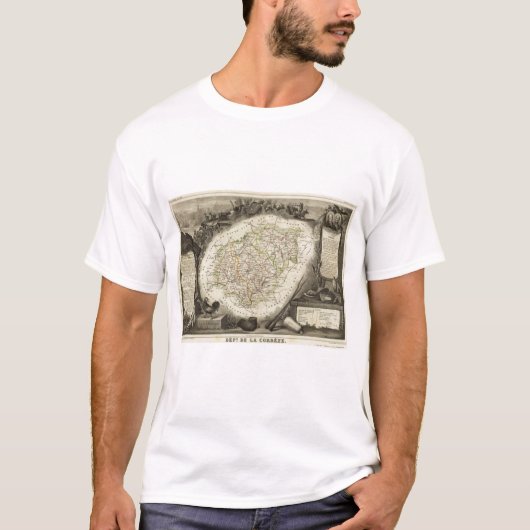 森林および景色 Tシャツ (正面)