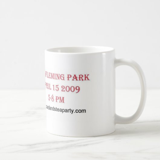 森林お茶会のマグ コーヒーマグカップ (右)