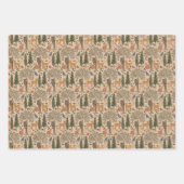 森林が生物を生み出素朴す ラッピングペーパーシート (正面)