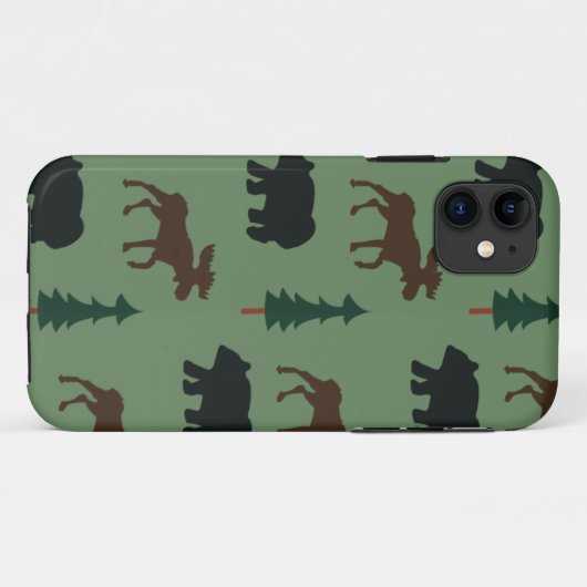 森林くまのアメリカヘラジカのiPhone 5の穹窖の箱 Case-Mate iPhoneケース (裏面(横))