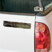 森林けば; カスタマイズ可能 バンパーステッカー (トラック上)