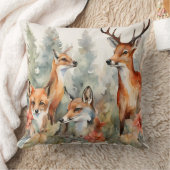 森林ささやき クッション (ブランケット)