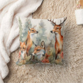 森林ささやき クッション (ブランケット)