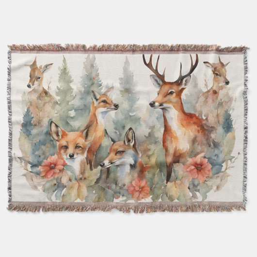 森林ささやき スローブランケット (正面)