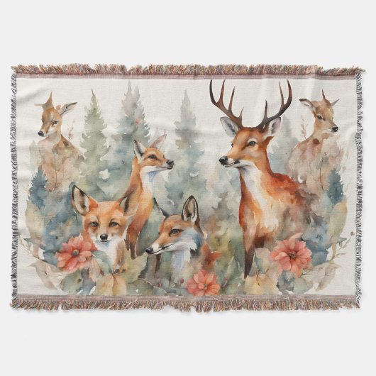 森林ささやき スローブランケット (正面)