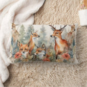 森林ささやき ランバークッション (ブランケット)