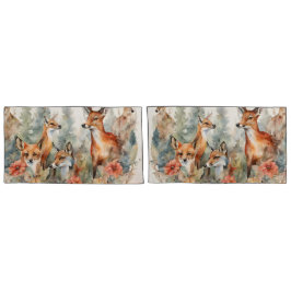 森林ささやき 枕カバー