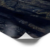 森林でのランデブー1889 ポスター (コーナー)