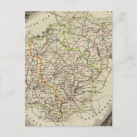 森林と景観 ポストカード (正面)