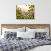 森林と海の風景 キャンバスプリント (インサイチュ (寝室))