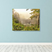 森林と海の風景 キャンバスプリント (インサイチュ (ウッドフロア))