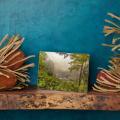 森林と海の風景 フォトプラーク (側面)