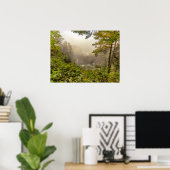 森林と海の風景 ポスター (ホームオフィス)