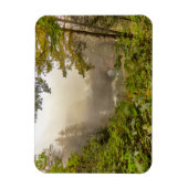 森林と海の風景 マグネット (縦)