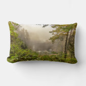 森林と海の風景 ランバークッション (正面)