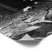 森林に遺棄された機械 ポスター (角)