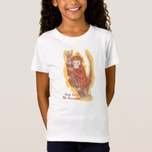 森林のオランウータン Tシャツ