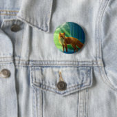 森林のキツネ 缶バッジ (インサイチュ)