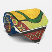 森林のサンタクロース鹿ヴィンテージクリスマス ネクタイ (ロール)