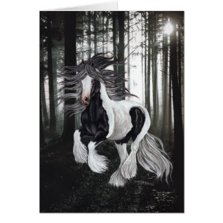 森林のジプシーの馬