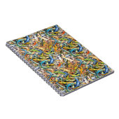 森林のトカゲの塊 ノートブック (右側)