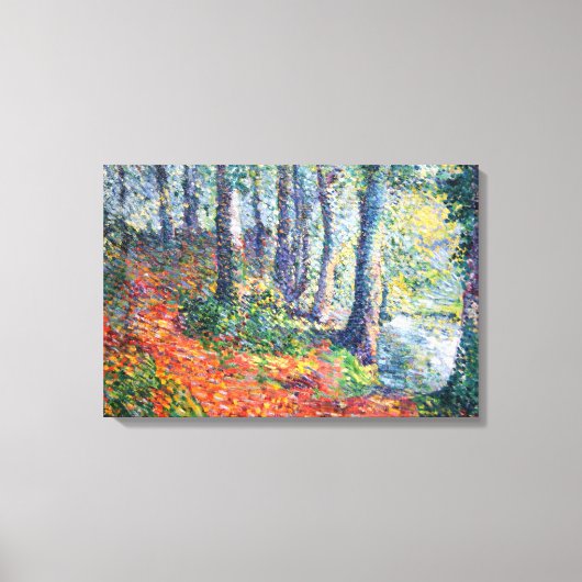 森林の低成長（レオ・ガウソン著） キャンバスプリント (正面)