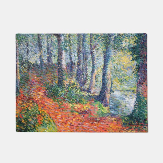 森林の低成長（レオ・ガウソン著） ドアマット (正面)