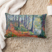 森林の低成長(レオ・ガウソン著) ランバークッション (ブランケット)