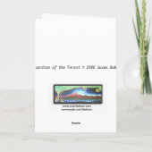 森林の保護者 カード (裏面)