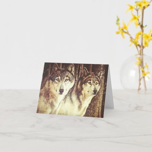 森林の保護者 カード (黄色い花)