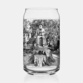 森林の保護者 ガラス缶 (裏面)