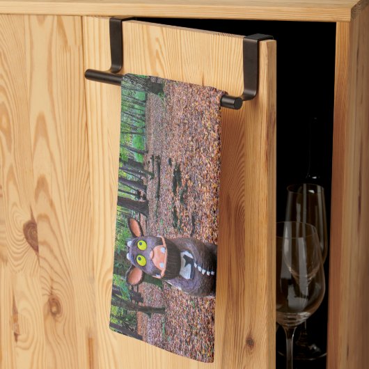 森林の保護者 キッチンタオル (三つ折り)