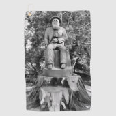 森林の保護者 ゴルフタオル (正面)