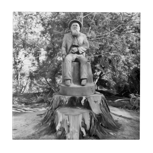 森林の保護者 タイル (正面)