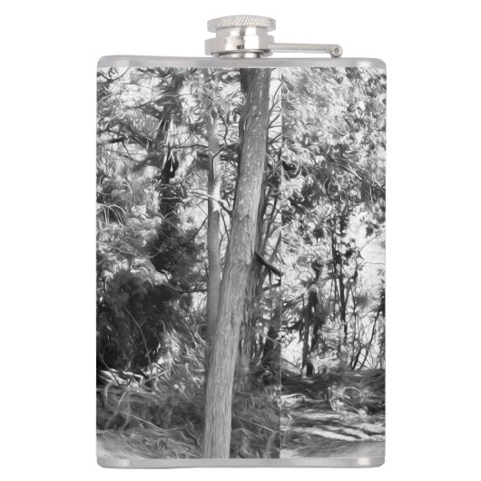 森林の保護者 フラスク (裏面)