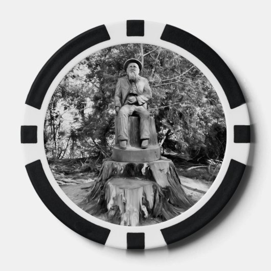 森林の保護者 ポーカーチップ (正面)