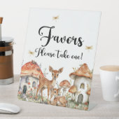 森林の動物の好意 台座サイン (インサイチュ)