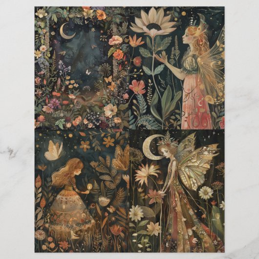 森林の妖精をカバーするジャンクジャーナル (正面)