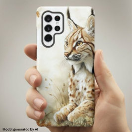森林の山猫 野生 自然 SAMSUNG GALAXY S22 ULTRAケース