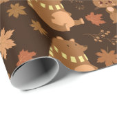 森林の揺れ ラッピングペーパー (ロールコーナー)