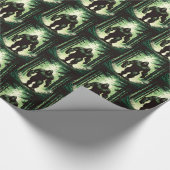 森林の散歩のために大きな足2 ラッピングペーパー (コーナー)