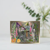 森林の散歩 ポストカード (スタンド正面)