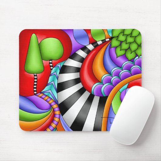 森林の旅 マウスパッド (マウス)