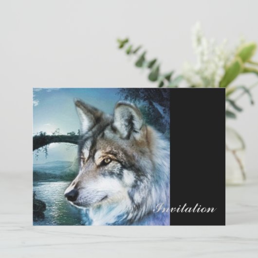 森林の月明かりの月明かり 招待状 (スタンド正面)