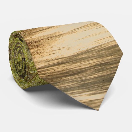 森林の木々ハイキングハイカー風光明媚なトレイル ネクタイ (ロール)