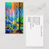 森林の木道 名刺 (正面/裏面)