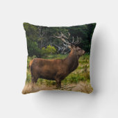 森林の森の鹿 クッション (裏面)