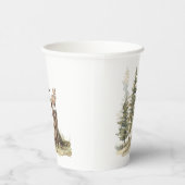 森林の森林動物 | キツネベビーシャワー 紙コップ (右)